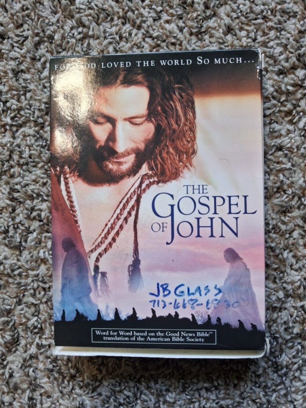 The Gospel of John DVD 3 Disc Set Complete Widescreen Christian Movie VG